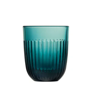 La Rochere Ouessant Tumbler Night Blue Ht: 4.5"- Diam: 3.25- Oz: 10 oz. - Set of 6
