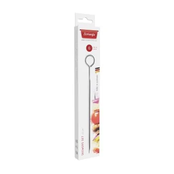 Triangle Skewer Set With Ring 20 cm. 6 - Piece
