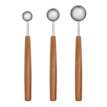 Triangle Spice Measuring Spoon Set. 3 - Piece. Boxed