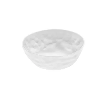 Handcrafted Fine Porcelain Gourmet Bowl 17.5 cm - Height 6.5 cm - With Glaze - Set of 6