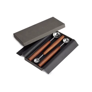 Triangle Spice Measuring Spoon Set. 3 - Piece. Boxed