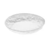 Handcrafted Fine Porcelain Gourmet Deep Plate 25 cm - Height 4.5 cm - With Glaze - Set of 4