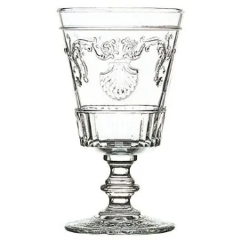 La Rochere Versailles Water Glass Ht: 6.5" - Diam: 3.75"- Oz: 13.5 oz. - Set of 6