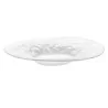 Handcrafted Fine Porcelain Gourmet Deep Plate 28 cm - Height 4.5 cm - Without Glaze - Set of 4