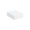 Handcrafted Fine Porcelain Cube 8.5 x 7.5 x 2.5 cm - Set of 6