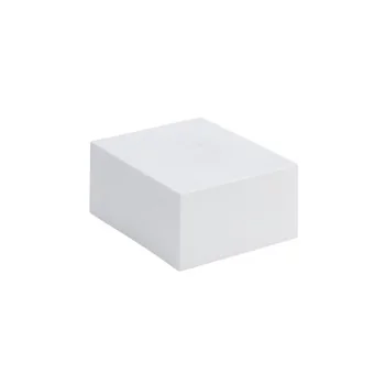 Handcrafted Fine Porcelain Cube 8.5 x 7.5 x 4 cm - Set of 6