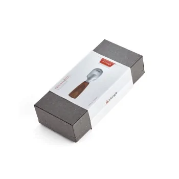 Triangle Fruit Spoon Soul Walnut. Boxed