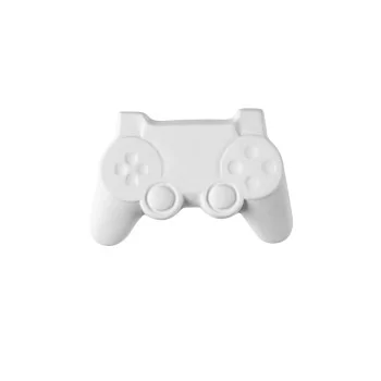 Handcrafted Fine Porcelain Joystick Plate 13 x 8 x 3.5 cm - Set of 4