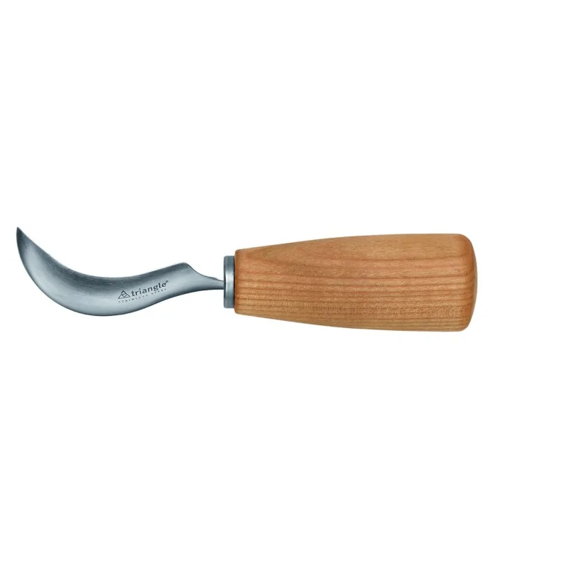 Triangle Fruit Spoon Soul Cherry Wood. Boxed Triangle Fruit Spoon Soul Cherry Wood. Boxed