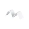 Handcrafted Fine Porcelain Tacos Holder "2 Waves" 13 x 5 x 4 cm - Set of 6