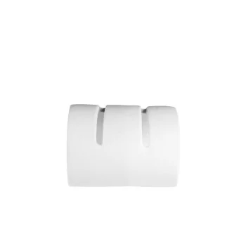 Handcrafted Fine Porcelain Waffle Holder 2 Seats 6.5 x 7 x 5.5 cm - Set of 6