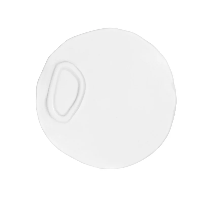 Handcrafted Fine Porcelain Flat Plate Duos 14.5 cm - Set of 12