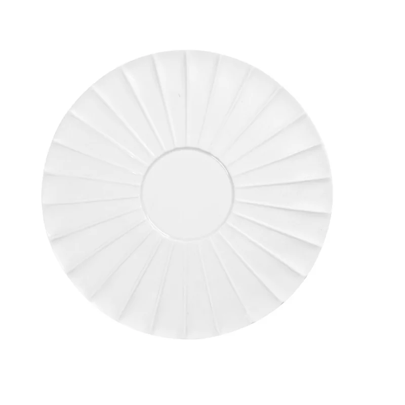 Handcrafted Fine Porcelain Flat Plate Raggio 30 cm Internal Diam. 9 cm - Set of 4 Handcrafted Fine Porcelain Flat Plate Raggio 30 cm Internal Diam. 9 cm - Set of 4