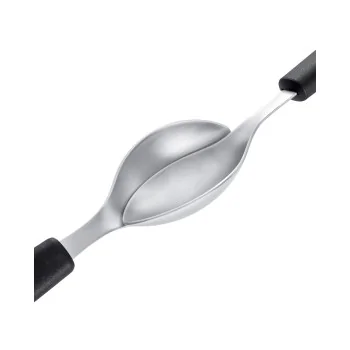 Triangle Quenelle Spoon. Large. Carded