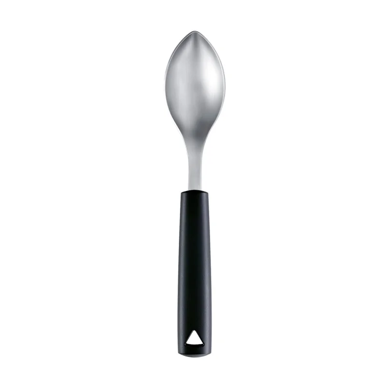 Triangle Quenelle Spoon. Large. Carded Triangle Quenelle Spoon. Large. Carded