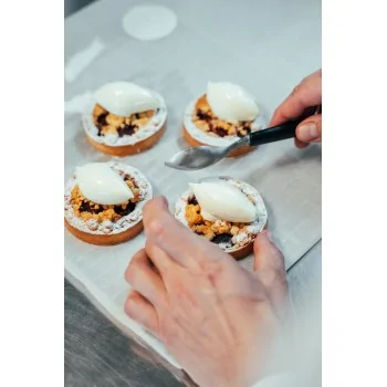 Triangle Quenelle Spoon. Small. Carded