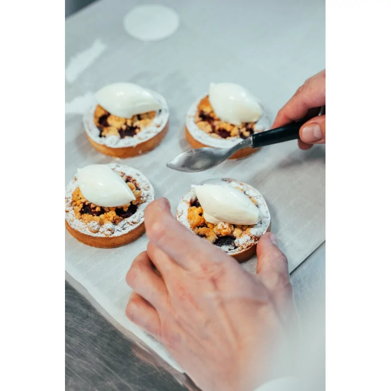 Triangle Quenelle Spoon. Small. Carded Triangle Quenelle Spoon. Small. Carded