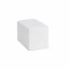 Handcrafted Fine Porcelain Cube Brick Effect 8 x 7 x 8 cm - Set of 6