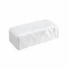 Handcrafted Fine Porcelain Rectangular Cast Effect 18.5 x 9 x 5 cm - Set of 4