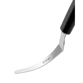 Triangle Confiserie Spatula. Cranked. 7.5 cm