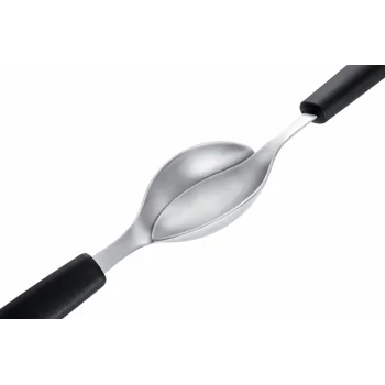 Triangle Quenelle Spoon. Large. Carded