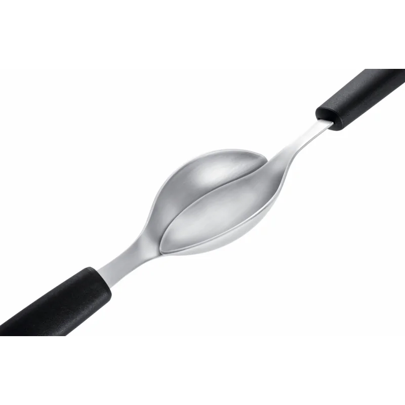 Triangle Quenelle Spoon. Large. Carded Triangle Quenelle Spoon. Large. Carded