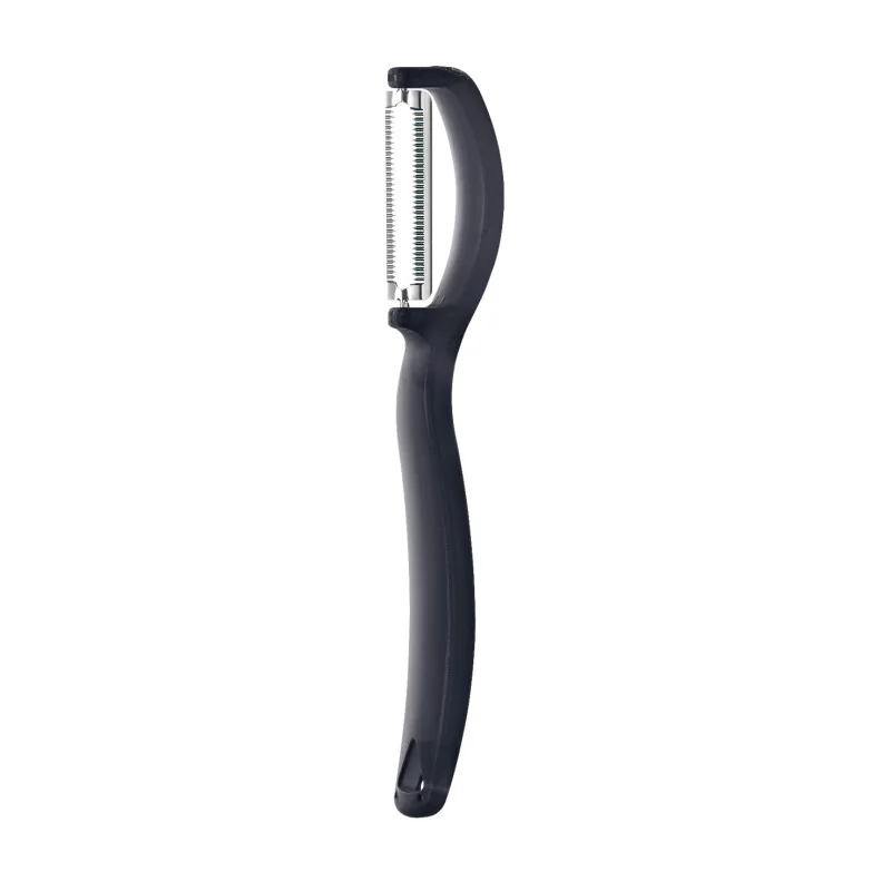 Triangle Vertical Peeler Black. Serrated Blade Triangle Vertical Peeler Black. Serrated Blade