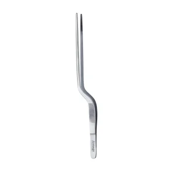 Triangle Tweezers Double Cranked 20 cm. Carded