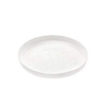 Handcrafted Fine Porcelain Bowl Gourmet Low 29 cm - Height 3 cm - Set of 4