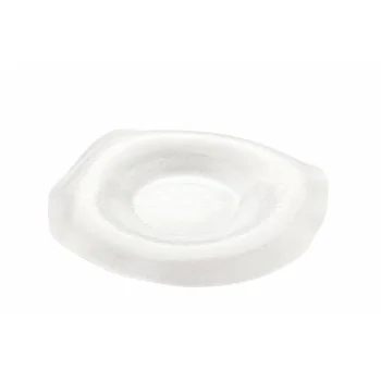 Handcrafted Fine Porcelain Deep Plate Gourmet "Reverse" 29 cm - Height 3 cm - Set of 4