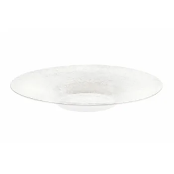 Handcrafted Fine Porcelain Deep Plate Gourmet 28 cm - Height 4.5 cm - Set of 4