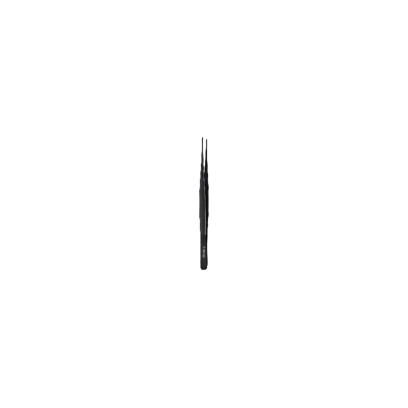 Triangle Tweezers Pointed. Straight 15 cm. Black. Carded Triangle Tweezers Pointed. Straight 15 cm. Black. Carded