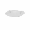 Handcrafted Fine Porcelain Rectangular Leafy 24 x 12 x 4.5 cm - Without Glaze - Set of 6