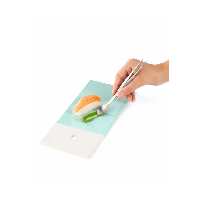 Triangle Chef Tasting Spoon & Tweezers. Carded Triangle Chef Tasting Spoon & Tweezers. Carded