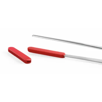 Triangle Barbecue Tweezers 35 cm With Silicone Tips