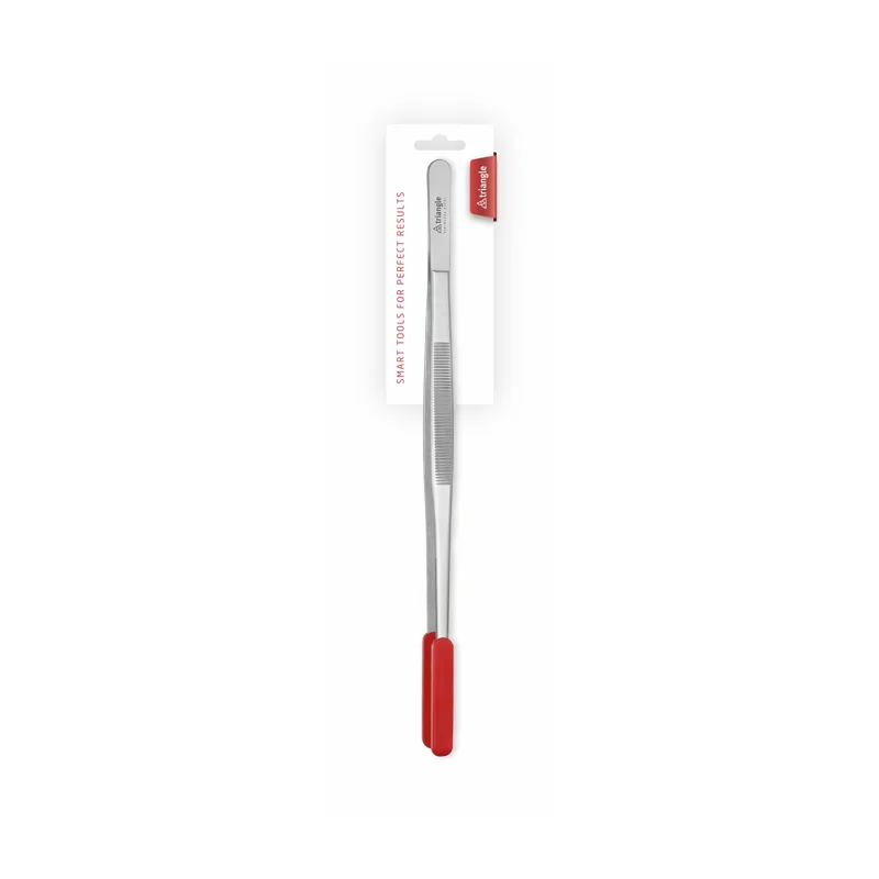 Triangle Barbecue Tweezers 35 cm. Carded Triangle Barbecue Tweezers 35 cm. Carded