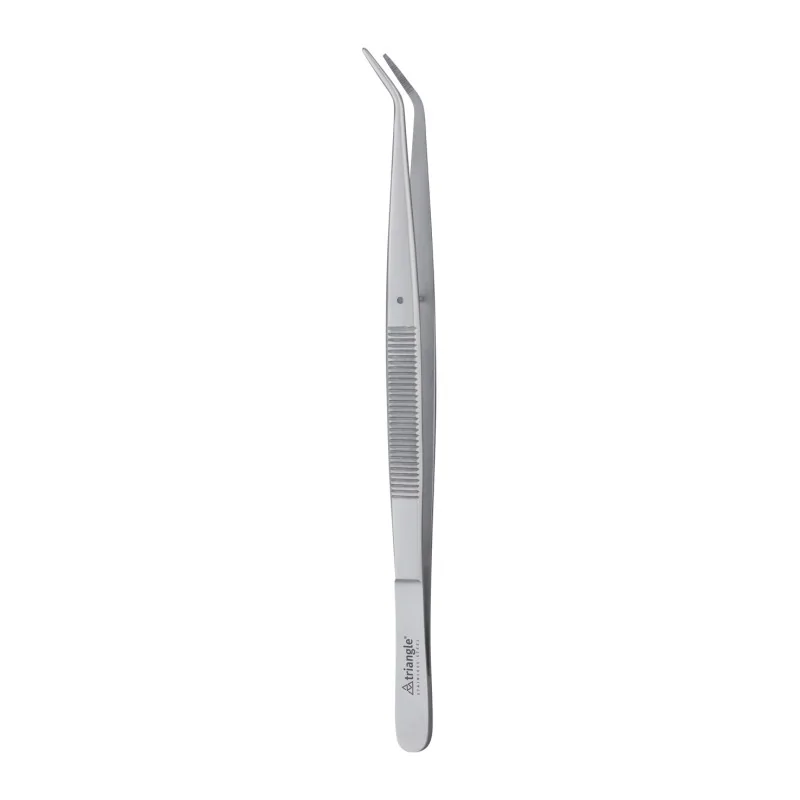 Triangle Tweezers Cranked 15 cm. Carded Triangle Tweezers Cranked 15 cm. Carded