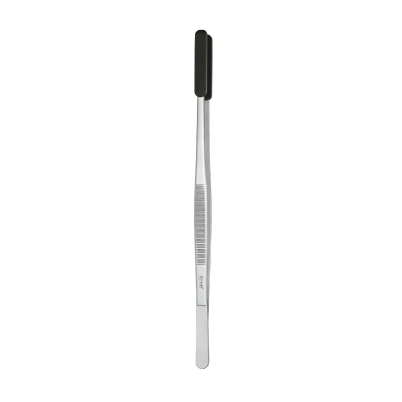 Triangle Barbecue Tweezers 30 cm With Silicone Tips. Carded Triangle Barbecue Tweezers 30 cm With Silicone Tips. Carded