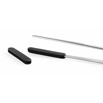 Triangle Barbecue Tweezers 30 cm With Silicone Tips
