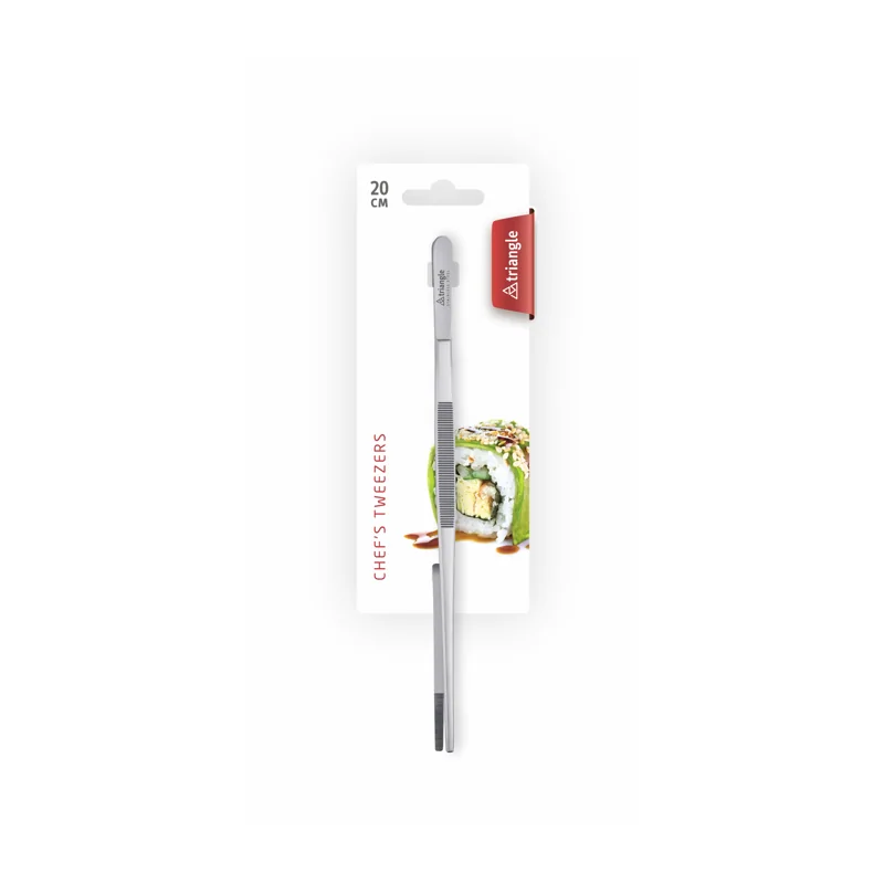 Triangle Tweezers Straight. 20 cm. Carded Triangle Tweezers Straight. 20 cm. Carded