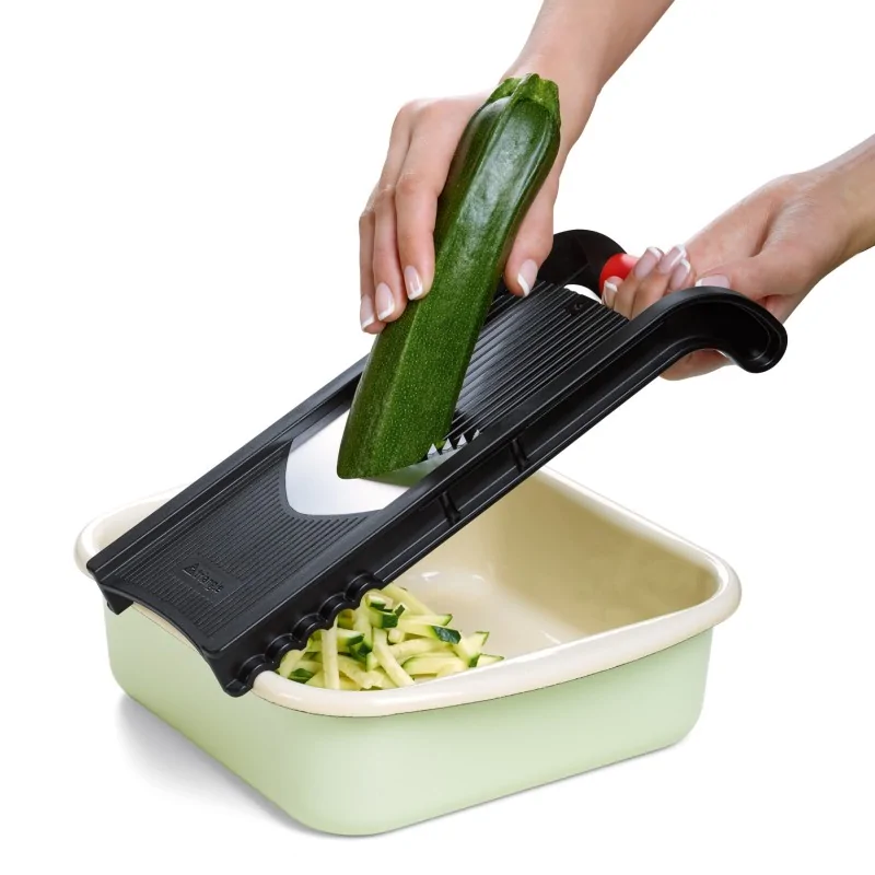Triangle Vegetable Slicer With Holder. Boxed Triangle Vegetable Slicer With Holder. Boxed