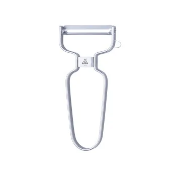 Triangle Horizontal Peeler 50 mm. Straight Blade. Stainless