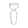Triangle Horizontal Peeler 50 mm. Serrated Blade. Stainless