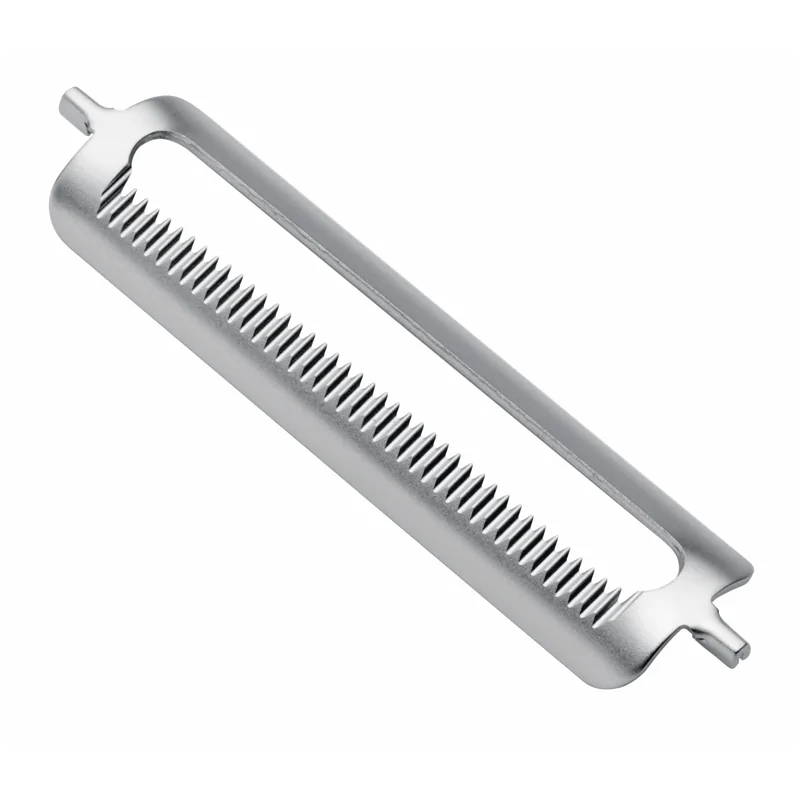 Triangle Horizontal Peeler 50 mm. Serrated Blade. Stainless Triangle Horizontal Peeler 50 mm. Serrated Blade. Stainless