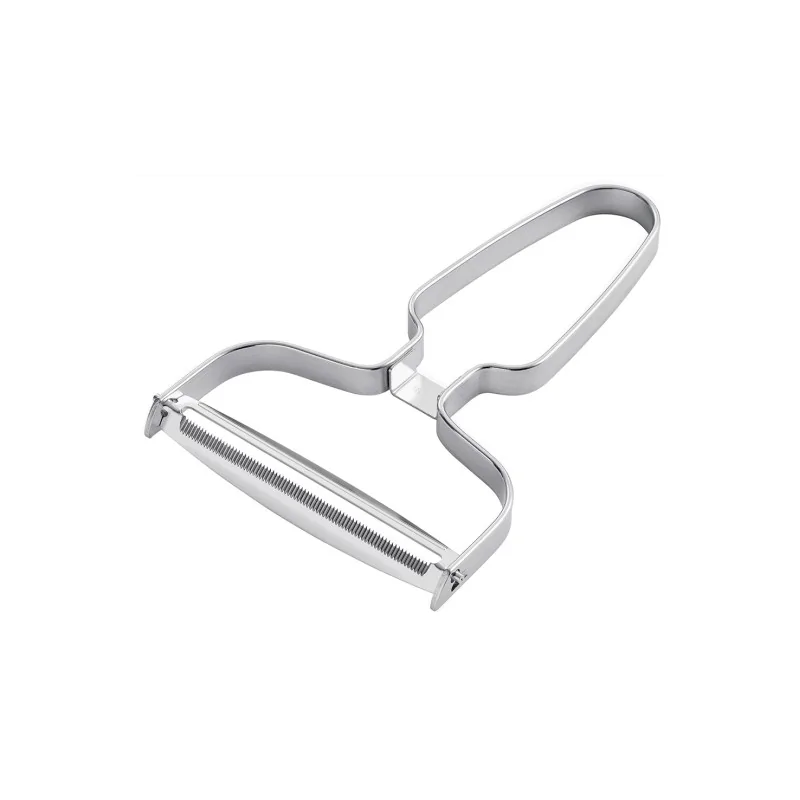Triangle Horizontal Peeler 90 mm. Serrated. Stainless Triangle Horizontal Peeler 90 mm. Serrated. Stainless