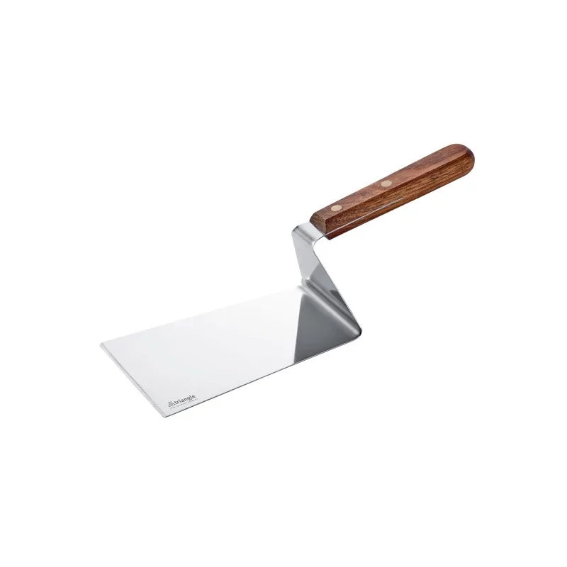 Triangle Plancha Spatula 15 cm. Wide. Walnut Triangle Plancha Spatula 15 cm. Wide. Walnut