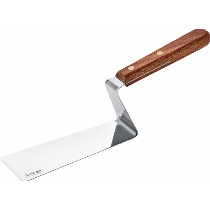 Triangle Plancha Spatula 15 cm Walnut Triangle Plancha Spatula 15 cm Walnut