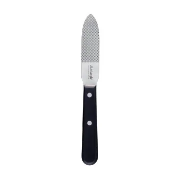 Triangle Spreading Knife 10 cm With Grid Etching