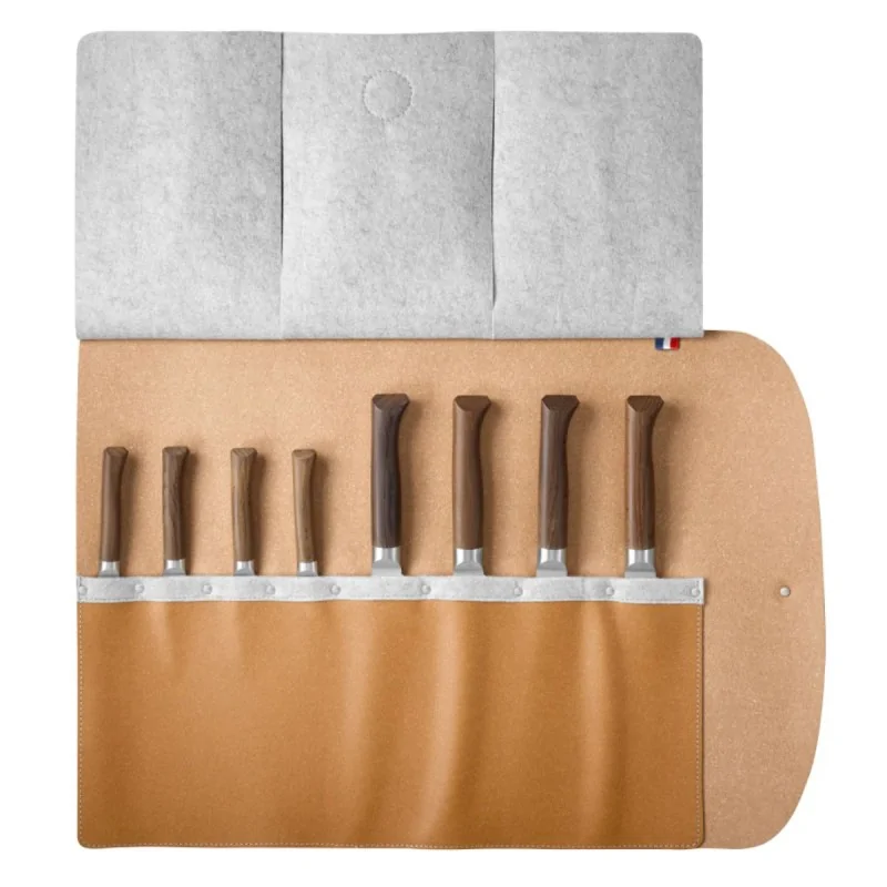 Opinel 8-Piece Knife Roll Made In France Collection