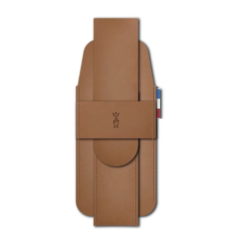 Opinel Made In France Sheath - Premium Leather - Opinel Made In France Sheath - Premium Leather -